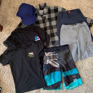 Quicksilver boys clothes size 6